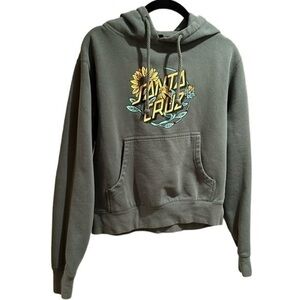 Santa Cruz Women’s Green Hoodie Size S